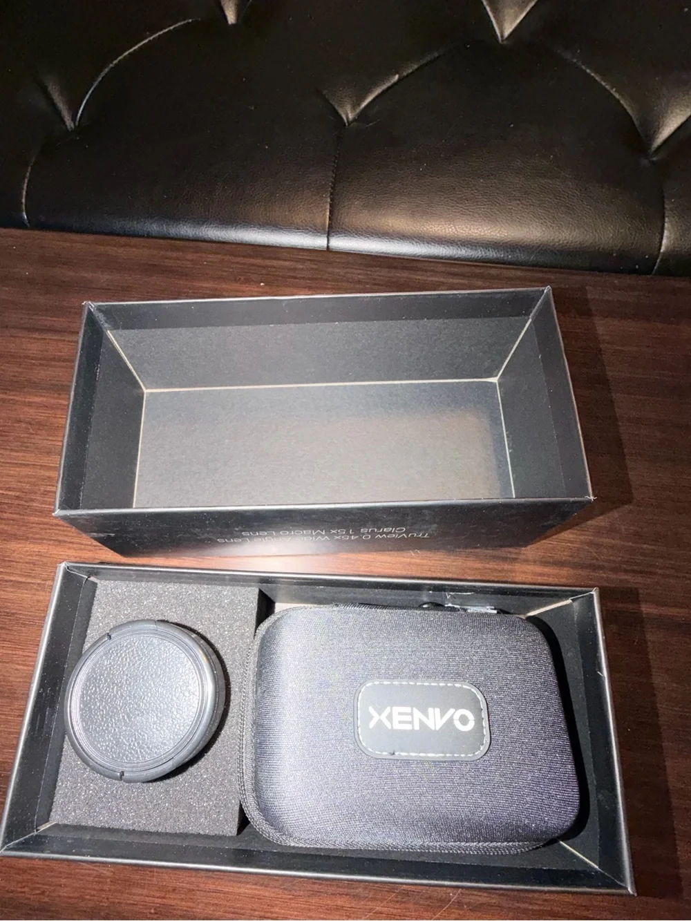 Pro Lens Kit with GlowClip LED Light - Black